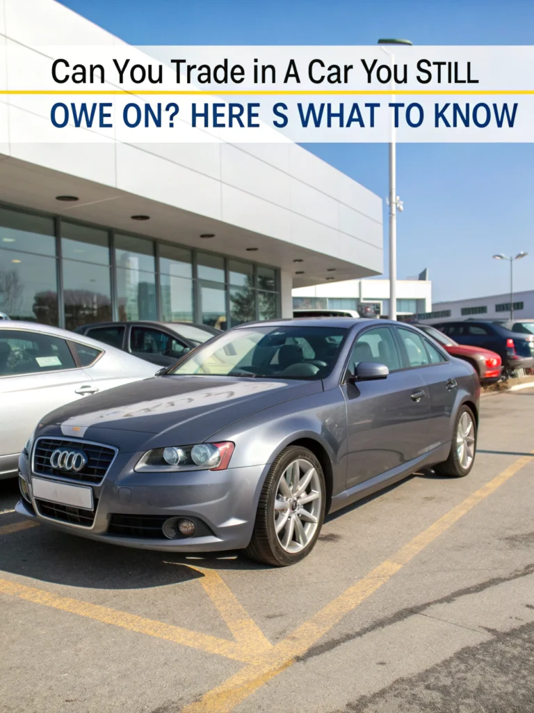 Trade In a Car You Still Owe On