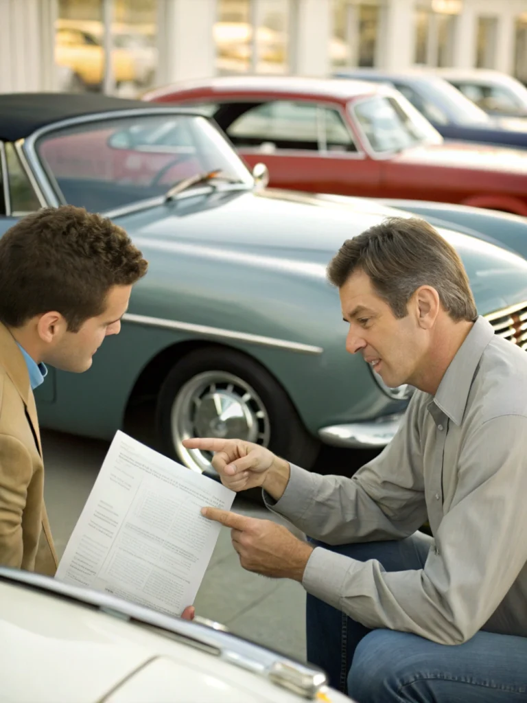 How do classic car loans work?