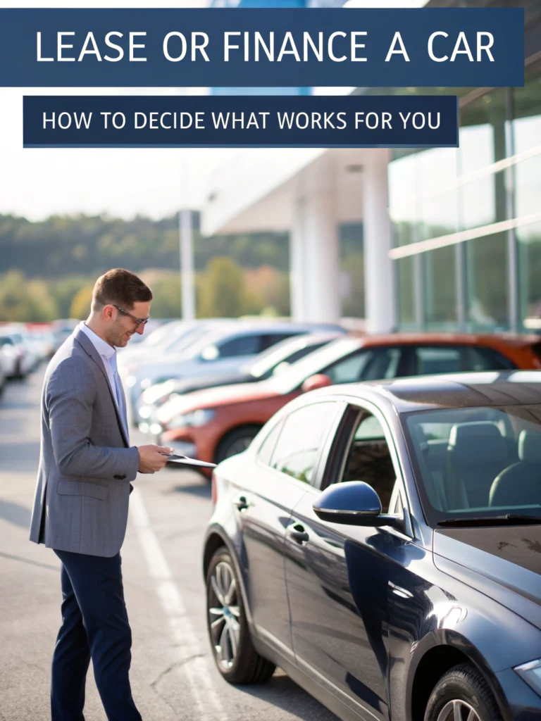 Lease or Finance a Car