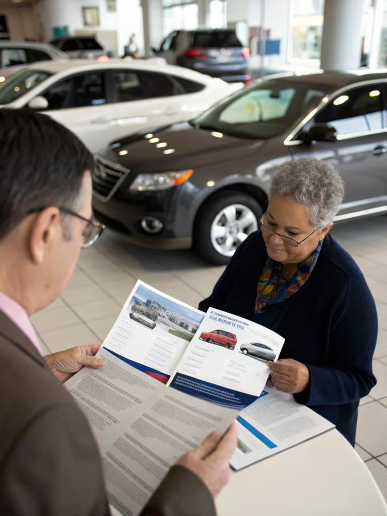 Understanding financing options and auto financing specials for older cars