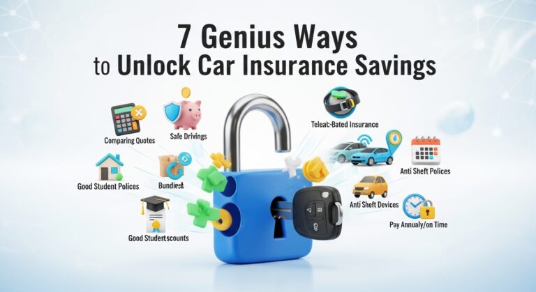 7 Genius Ways to Unlock Car Insurance Savings