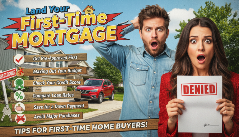 Land Your First-Time Mortgage