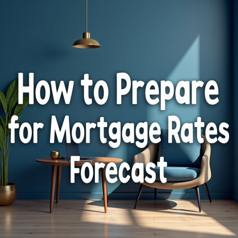 How to Prepare for Mortgage Rates 2026 Forecast